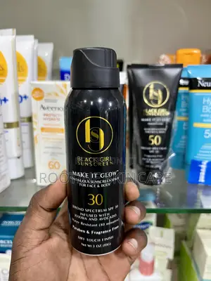 Photo - Balckgirl Continuous Sunscreen Spray for Face Body SPF 30