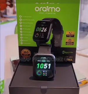 Photo - Oraimo Watch 2 Pro Smart Watch. Oraimo Health Monitor.