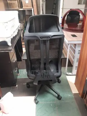 Natted Office Black Chair