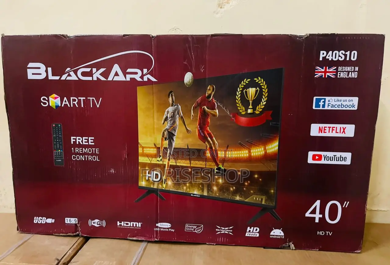 Blackark 40inch Smart TVS Available Beyi Powa