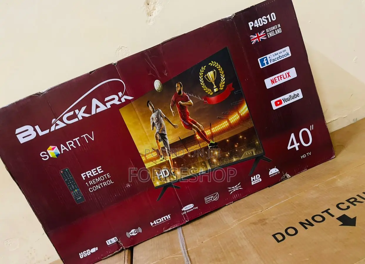 Black Ark 40inch Smart TVS Available Beyi Powa