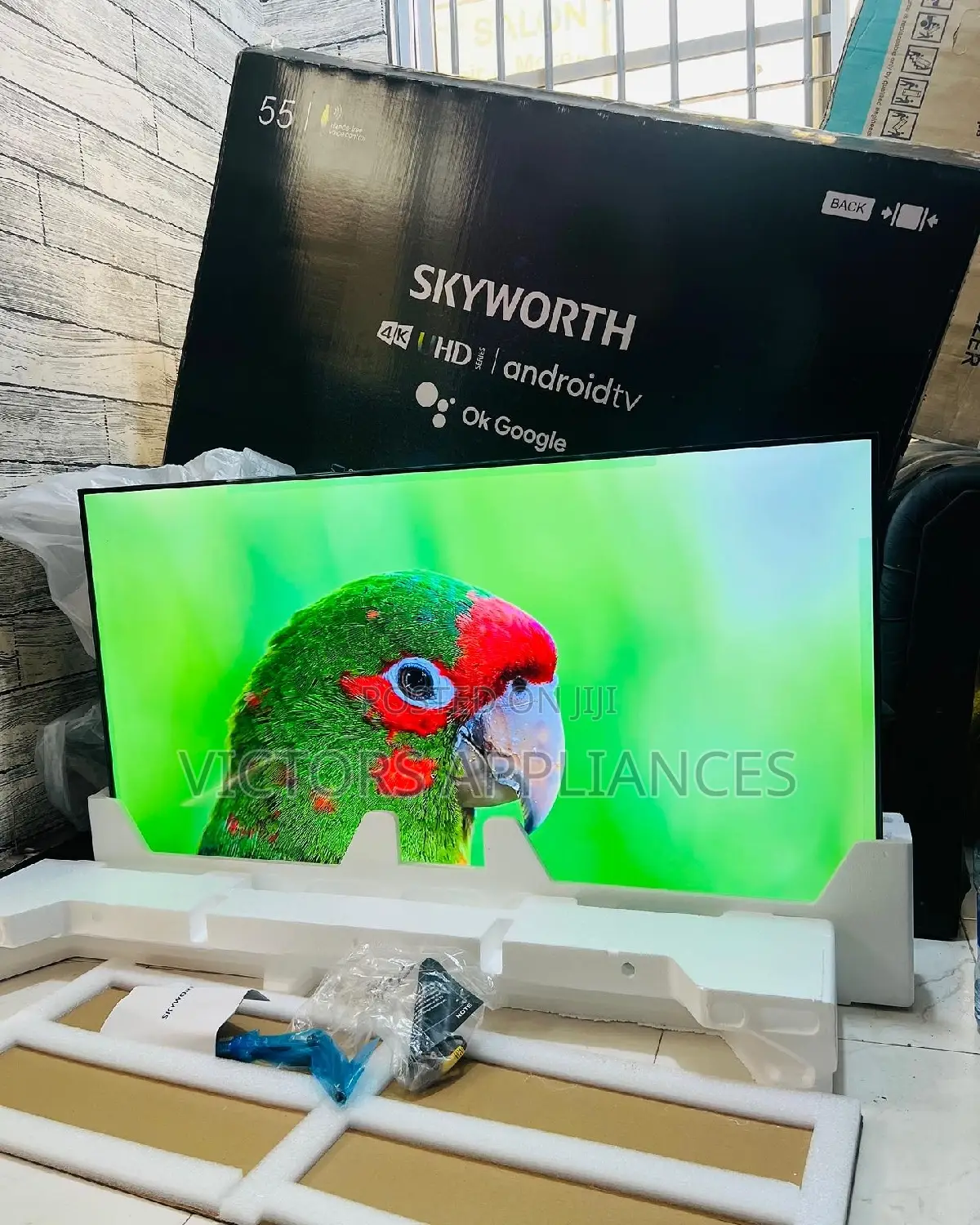 Original Skyworth 55inch Uhd- Android Smart Tv