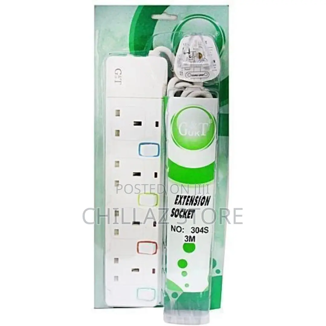 Gt 13A 4 Way Extension Socket