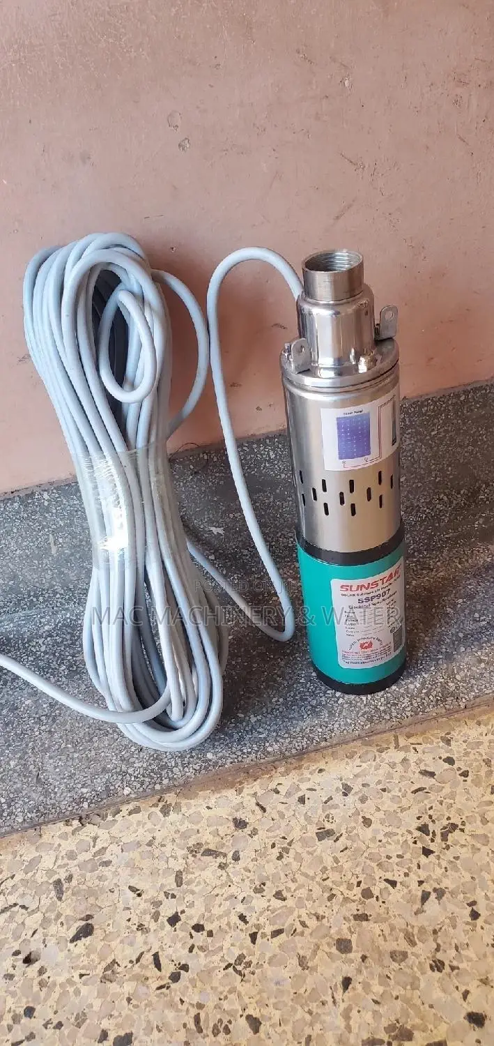 Solar DC Water Pump 30meters 100feet Deep Well