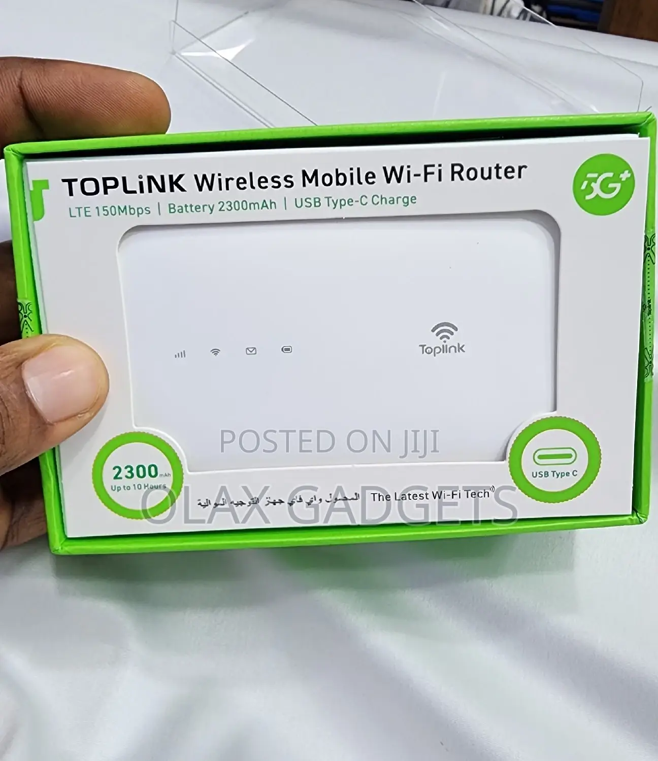 Toplink 4g/5g Open to All Networks (Unlocked) Mifi