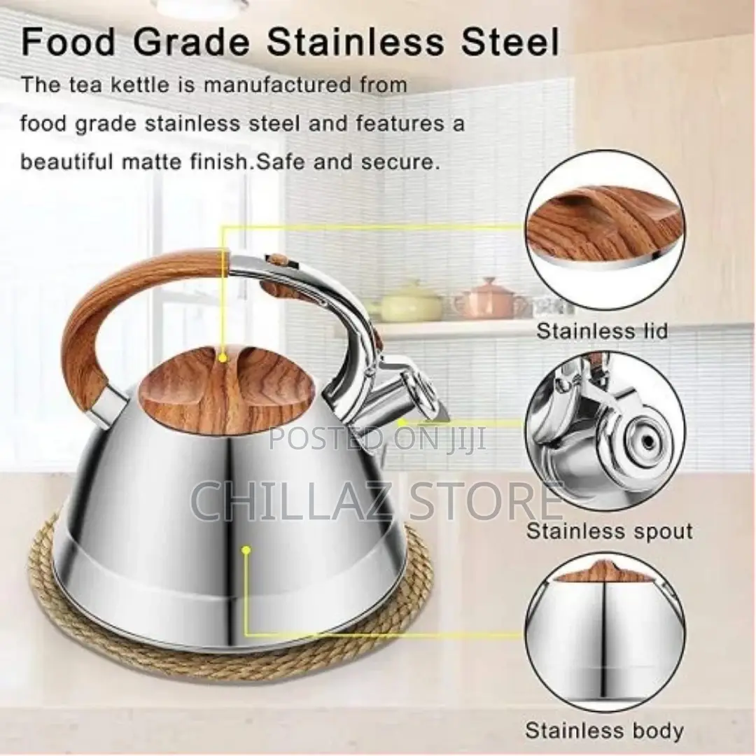 Teapot Stainless Steel Whistling Tea Kettle