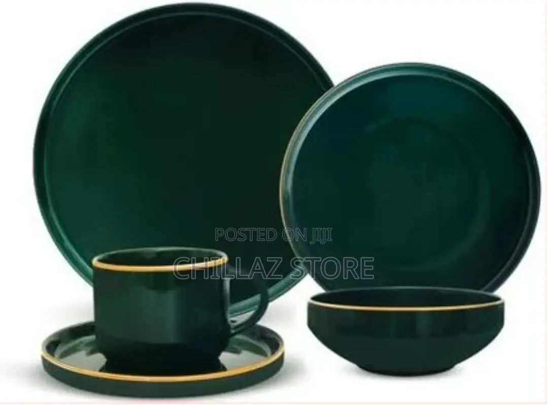 Royal Ford 20pcs Fine Bone Food Plates Cup Bowl Dinner Set-