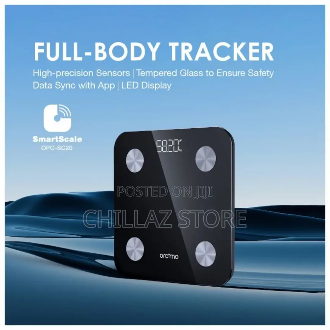 Oraimo Smartscale 18 Key Fitness Metrics Body Weight Scale