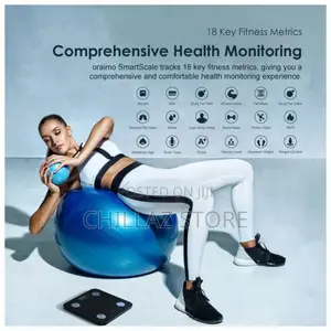 Oraimo Smartscale 18 Key Fitness Metrics Body Weight Scale