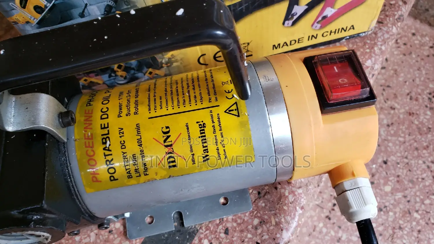 Portable DC Oil Pump