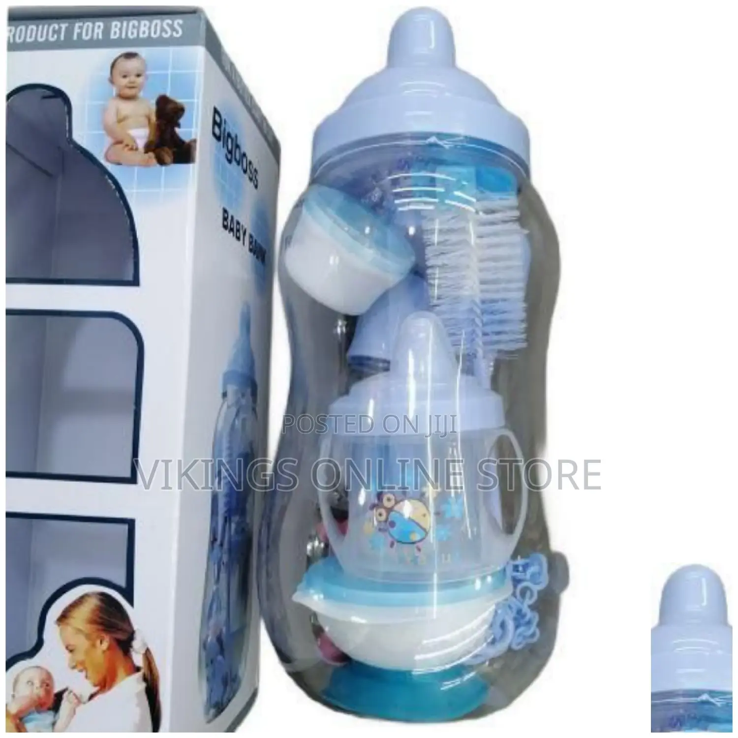 Big Boss 3-in-1 Milk Baby Feeding Bottle Gift Set