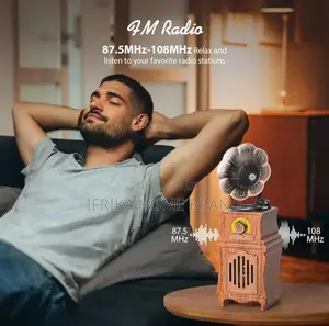 Music Apollo Vintage Design Audio Speaker