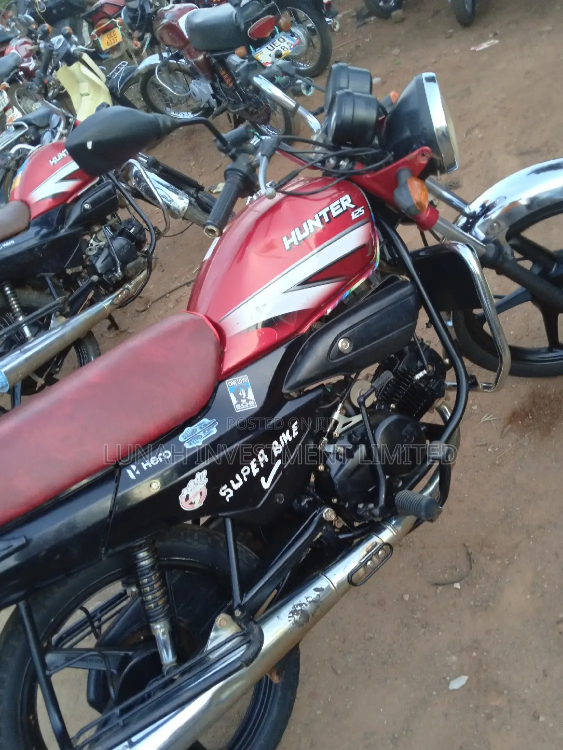 Hunter Daytona 350cc 2022 Red