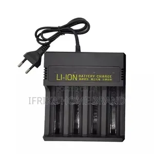 18650 Battery Charger 4 Slots Rechargeable Lithium Charger