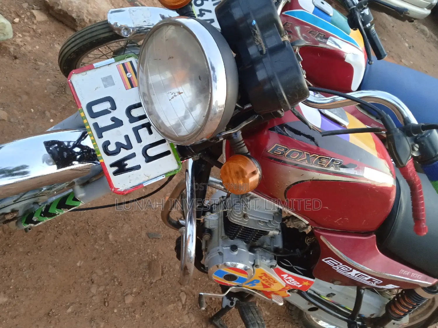 Bajaj Boxer 100 2022 Red