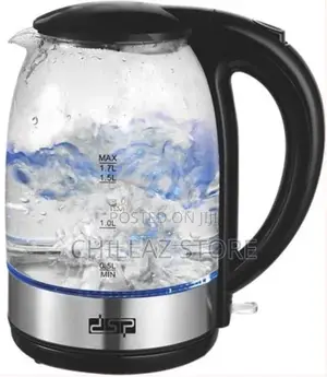 DSP 1.7 Litre Glass Electric Boiling Kettle