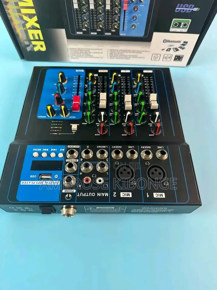 Professional USB Drive F-4 Mixing Console Sound Board Mixer.