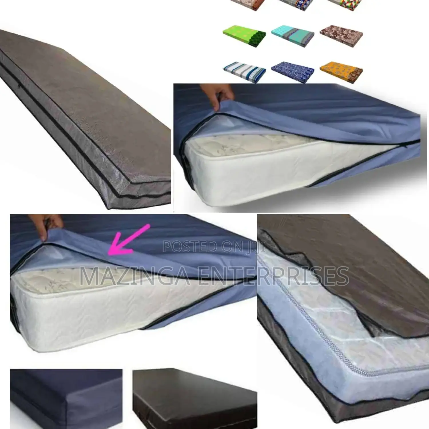 All Sizes Leather Mackintosh Mattress Cover/Protector