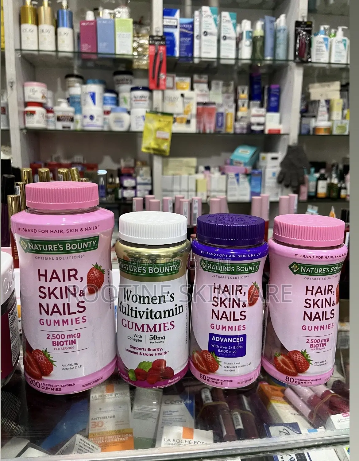 Nature's Bounty Hair, Skin Nails Gummies(Collagen Bioton)