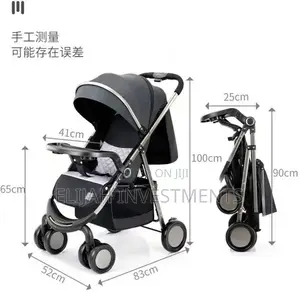 Baby Foldable Stroller With Dining Plant From