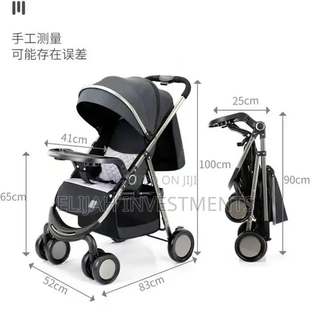 Baby Foldable Stroller With Dining Plant From