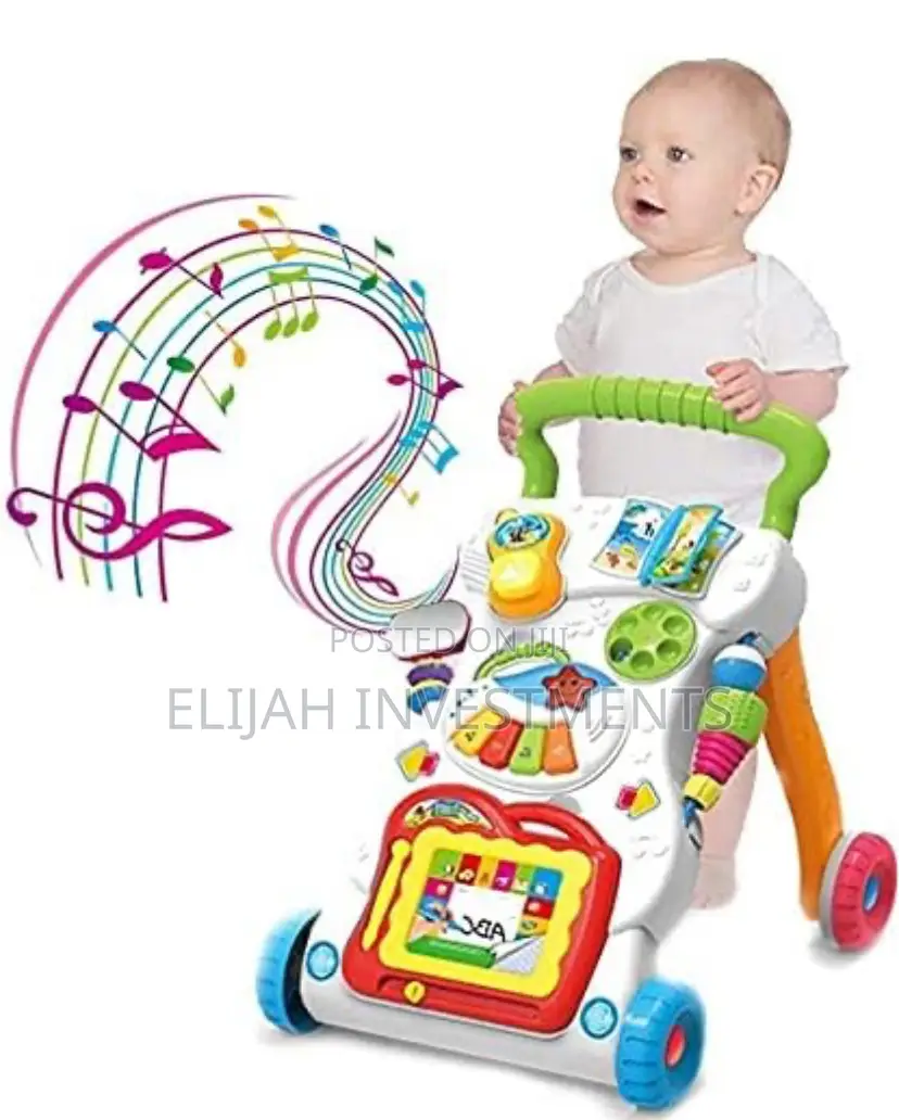 First Step Baby Walker With Sound Music and Light
