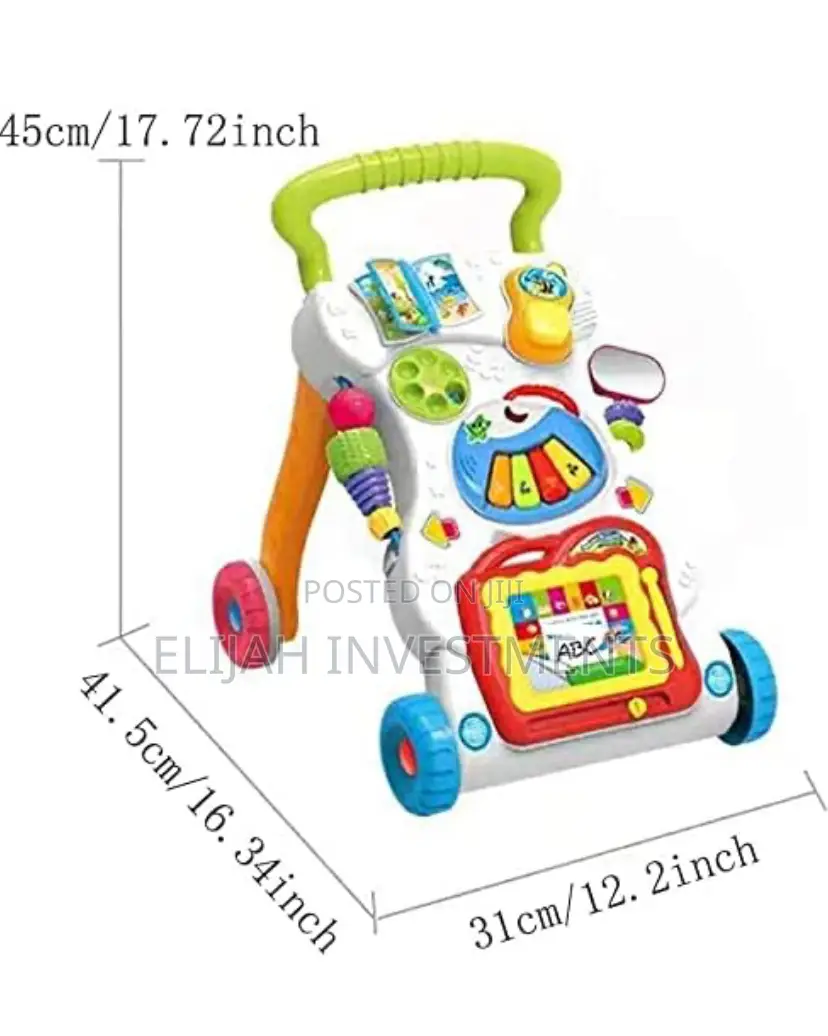 First Step Baby Walker With Sound Music and Light