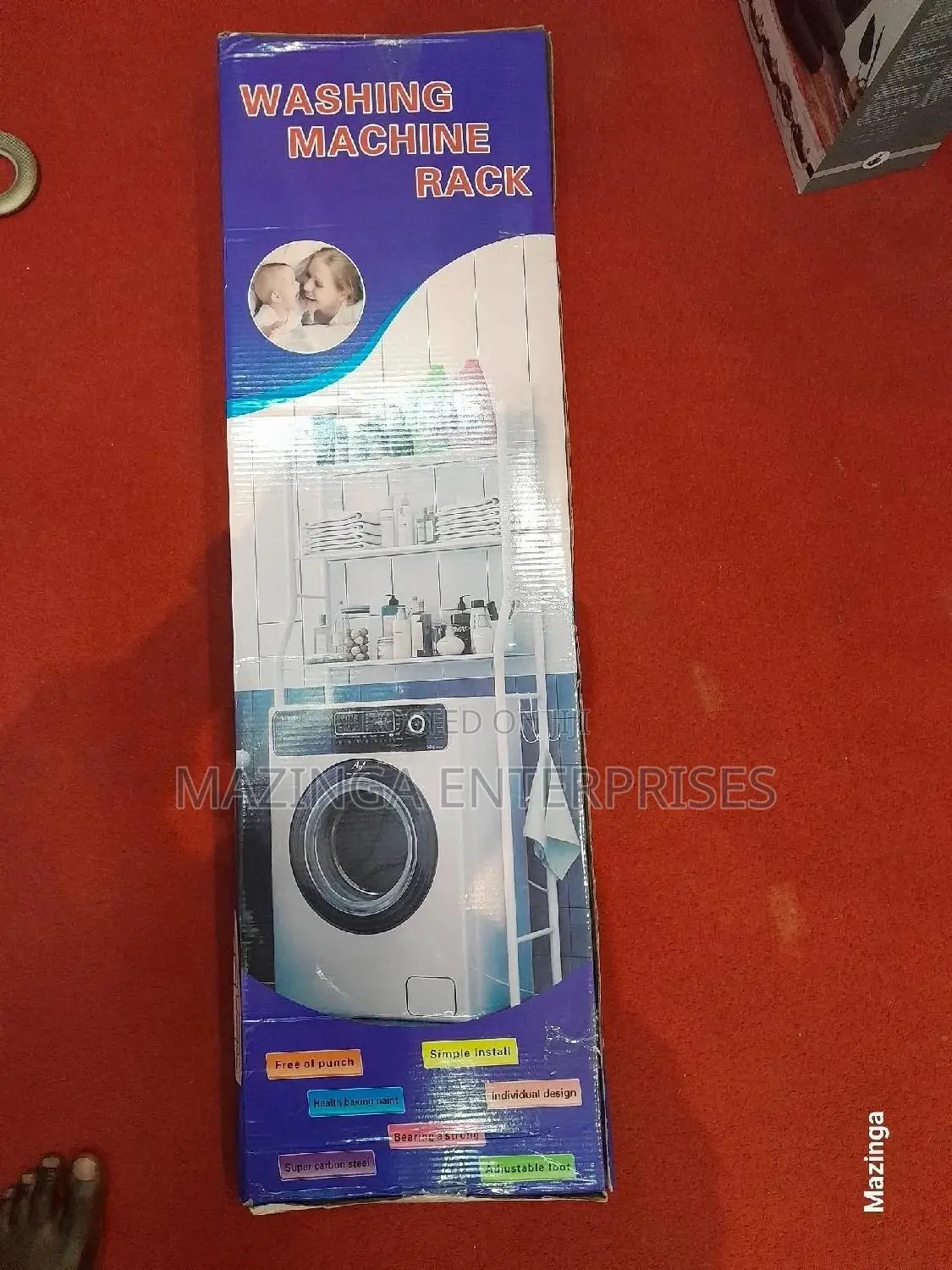 New Fancy Washing Machine Rack Organizer