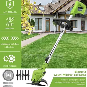 Cordless Grass Trimmer Cutters Heavy Duty Garden Lawn