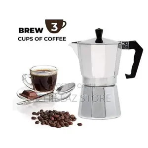 Coffee Maker Moka Pot Top Expresso Latte Stove