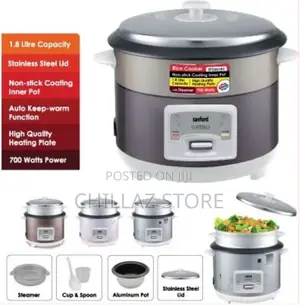 Sanford 2. 8litre Rice Cooker Steamer Pot
