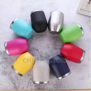 12oz U-Shaped Stainless Steel Thermos Cup ,Wine Pot