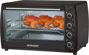 Sonashi STO-732 63 Liters Electric Oven W/Indicator Light,