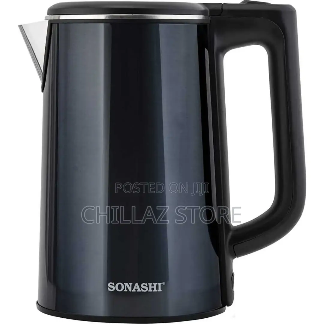 Sonashi 1.8 Litres Stainless Steel Cordless Kettle,