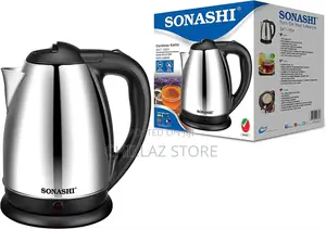 Sonashi 1.8 L Cordless Kettle SKT Stainless Steel Kettle W/