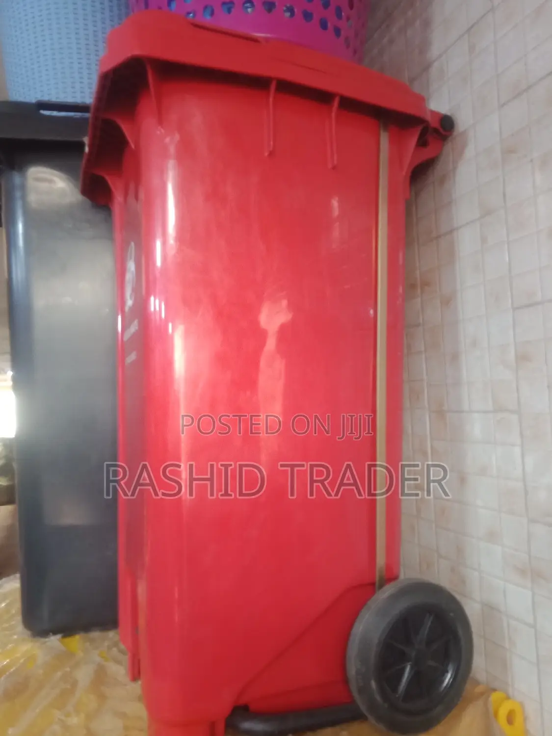 Wast Bins /Dust Bins Red 240L