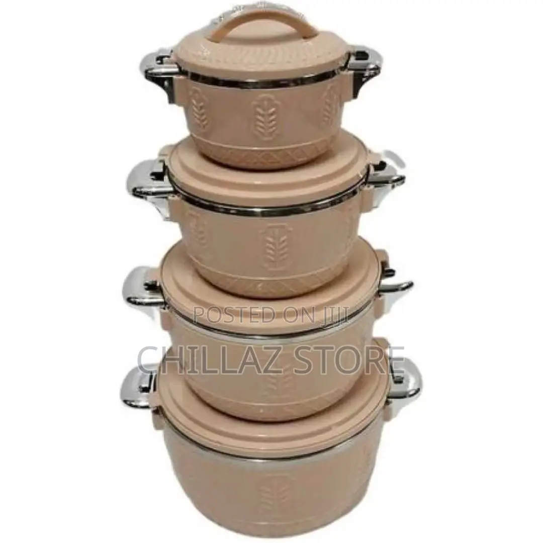 4 PCS Self Design Insulated Hot Pot Dishes Food