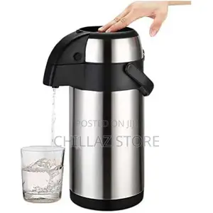 Daydays 3L Thermal Flask Stainless Steel Pump Action Vacuum