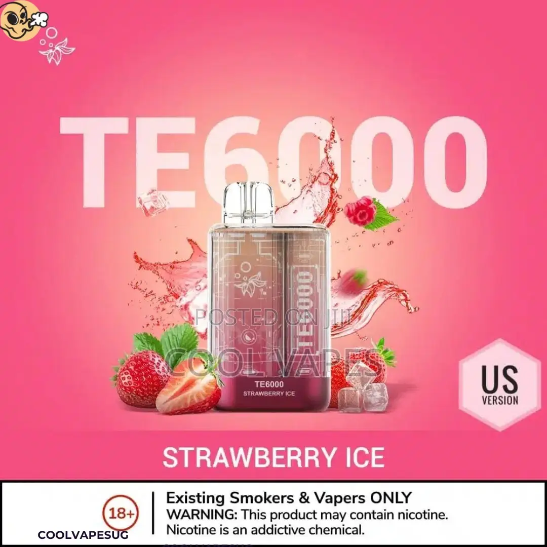 ELF Bar TE 6000 Puffs Rechargable Vapes