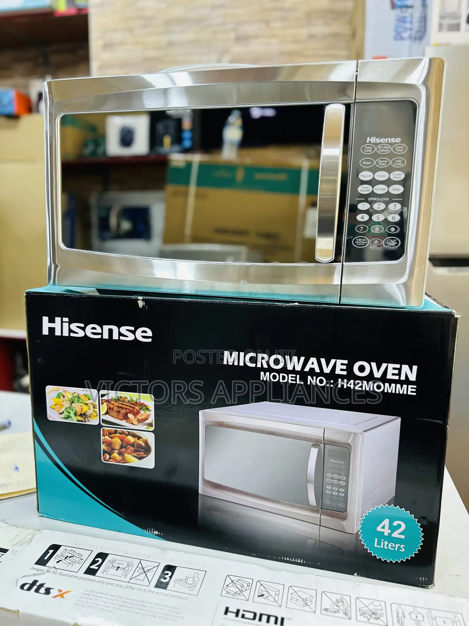 Hisense New Model Microwave Oven With Grill 42 Liters