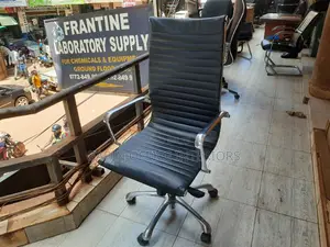 Long Back Leathered Office Chair