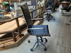 Long Back Leathered Office Chair