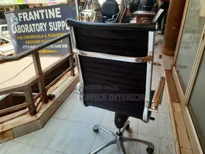 Long Back Leathered Office Chair