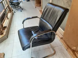 Non Rotating Office Chair, Second Hand