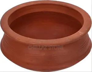 Royalford Deep Fish Curry Pot, 100% Natural Clay,