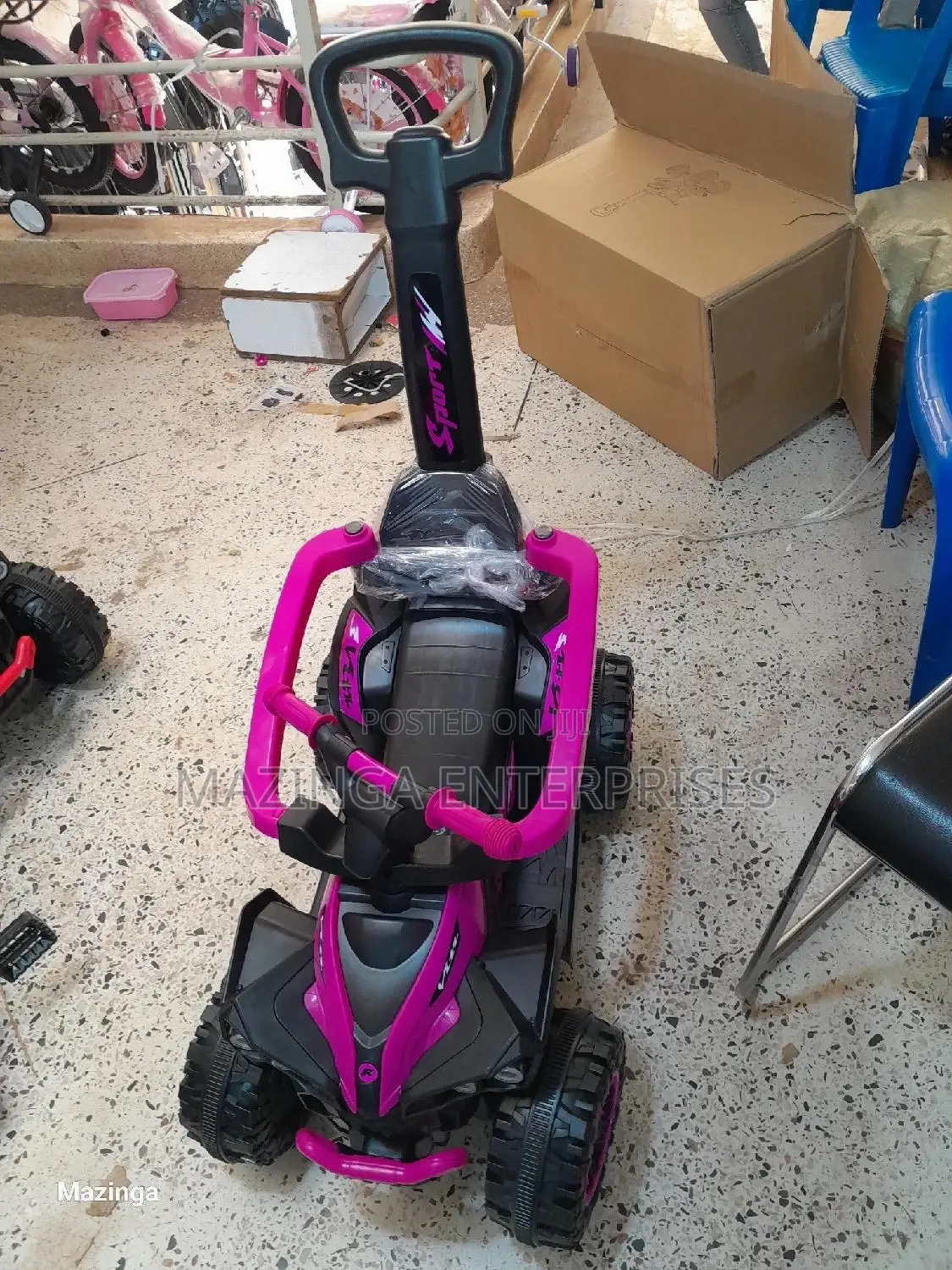 Rechargeable Musical Kids Push Car