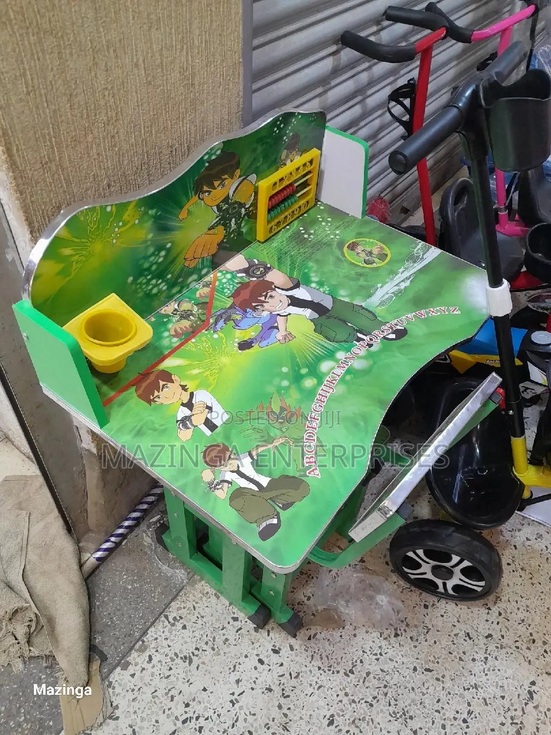 2in1 Kids Study Table With Chair