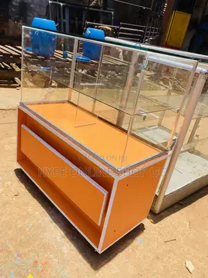 3ft Orange Counter Tables