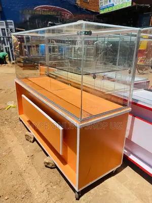 4ft Orange Counter Tables