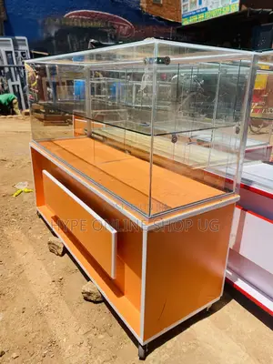 4ft Orange Counter Tables